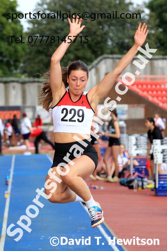 Long Jump, 2024 Gateshead Tartan Games.  Photo: David T. Hewitson/Sports for All Pics